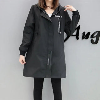 trenchWindbreaker Coats Lady Outerwear Alodia Store