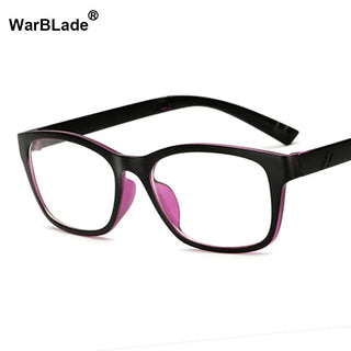 Fashion Womens Clear Lens Black Square Eye Glasses Eyeglasses Frame For Men Masculino Glass Transparent Alodia Store