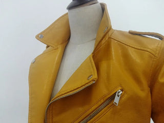 PU jacket Leather Alodia Store