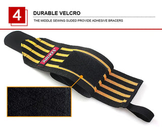 AOLIKES 1PCS Wrist Support Straps Wraps For Weight Lifting Fitness Gym Sport Wristbands Alodia Store