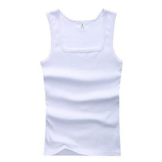 Summer Plus Size Men Clothing Tank Tops Black White Gray Singlets Sleeveless Fitness Men Vest Casual Bodybuilding Vest New ALODIA STORE