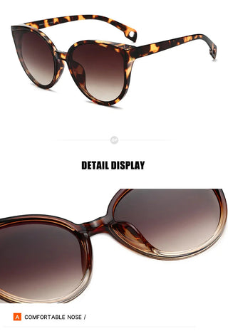 LongKeeper Sunglasses Cat Eye Women Men Sun Glasses ALODIA STORE