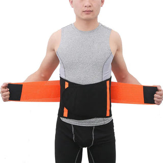 Waist Support Belt Back Waist Trainer Trimmer Belt Gym Waist Protector Weight Lifting Sports Body Shaper Corset Faja Sweat Alodia Store