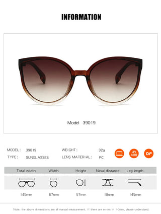LongKeeper Sunglasses Cat Eye Women Men Sun Glasses ALODIA STORE