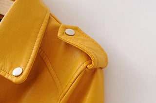 PU jacket Leather Alodia Store