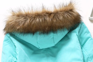 new winter military coats women cotton wadded hooded jacket medium-long casual parka thickness  XXXL Alodia Store