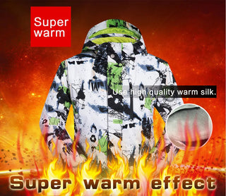 Men's Ski Suit Brands Winter Windproof Waterproof Thermal Snow Jacket And Pants Sets Skiwear Skiing And Snowboard Ski Jacket Men ALODIA STORE