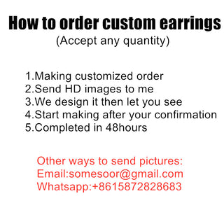 SOMESOOR Hundreds Styles Fashion African Wooden Drop Earrings Afro Arts Printed Black Loops Dangle Jewelry For Women Mix 12Pairs Alodia Store