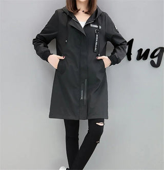 trenchWindbreaker Coats Lady Outerwear Alodia Store