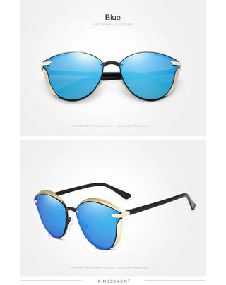 KINGSEVEN Cat Eye fashion Sunglasses UV400 ALODIA STORE