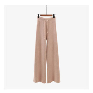 Knitted Women 2 Pieces Pant Sets Alodia Store