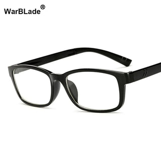 Fashion Womens Clear Lens Black Square Eye Glasses Eyeglasses Frame For Men Masculino Glass Transparent Alodia Store