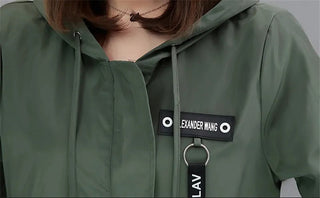trenchWindbreaker Coats Lady Outerwear Alodia Store