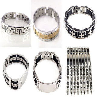 Mix Lot 5Pcs/lot Natural Wood Beads Charm Bracelets Fashion Jewelry Mix Style Wooden Adjustable Bracelet Cuff Bangle Wholesale Alodia Store