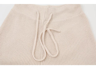 Knitted Women 2 Pieces Pant Sets Alodia Store