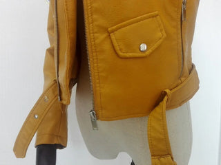 PU jacket Leather Alodia Store