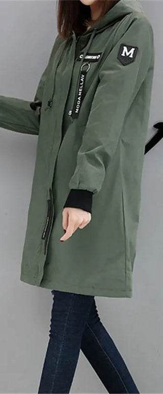 trenchWindbreaker Coats Lady Outerwear Alodia Store