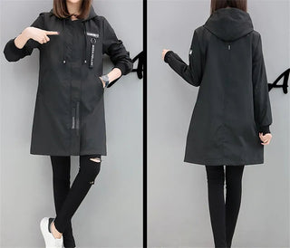 trenchWindbreaker Coats Lady Outerwear Alodia Store