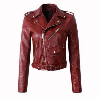PU jacket Leather Alodia Store