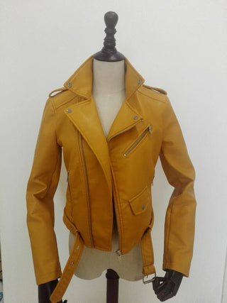 PU jacket Leather Alodia Store