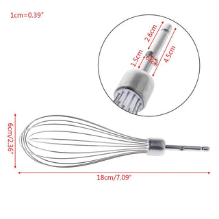 Frother Mixer Whisk Stainless Alodia Store