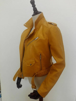 PU jacket Leather Alodia Store