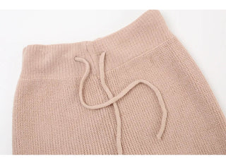 Knitted Women 2 Pieces Pant Sets Alodia Store