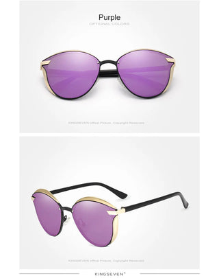 KINGSEVEN Cat Eye fashion Sunglasses UV400 ALODIA STORE