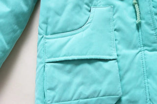 new winter military coats women cotton wadded hooded jacket medium-long casual parka thickness  XXXL Alodia Store