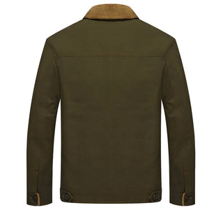 Mountainskin Winter Warm Jackets Thick Fleece Men's Coats Cotton Alodia Store