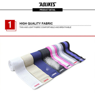 AOLIKES 1PCS Basketball Badminton Tennis Elbow Pad Ankle Brace Wrap Support Elastic Gym Sport Elbowband Fitness Bandage Alodia Store