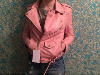 PU jacket Leather Alodia Store