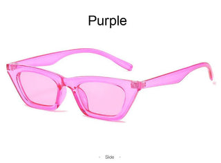 Vintage Cat Eye Sunglasses Woman Retro Shades Black Sun ALODIA STORE