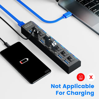 Usb Hub 3 0 Hub Usb Splitter Several Ports Multi Usb Hub 3.0 Hab power Adapter extension ALODIA STORE