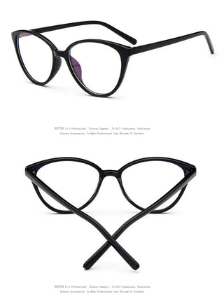 Fashion Women Cat Eye Eyeglasses Men Myopia Optical Glasse Frame Eye Glasses Computer Transparent Clear Frame Oculos Alodia Store