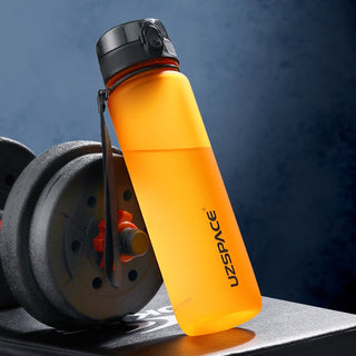 New 500/800/1000ml Sports Water Bottle BPA Free Portable Leak-proof Shaker bottel Alodia Store
