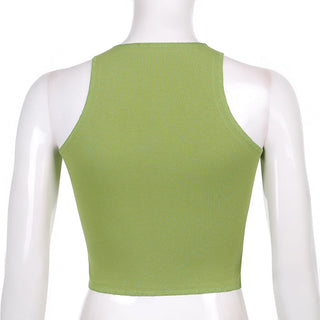 Summer Slim Render Short Top alodia store