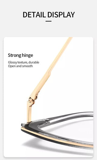 GCV Women Blue Light Blocking Glasses Sexy Fashion Cat Eye Eyeglasses Hinges Anti Blue Ray Computer Game Glasse Ultralight Frame Alodia Store