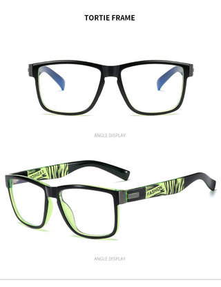 Fashion Anti Blue Light Glasses Frame For Men Women Clear Lens Computer Gaming Eyeglasses Square Eyewear Anti-UV Optical Frame alodia store