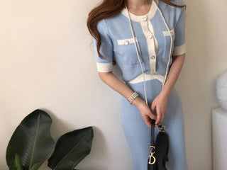 New Korean Fashion Knitted Cardigan Women Alodia Store