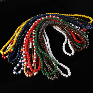 Hip Hop Wood Beads Chain Necklace For Man Men's Rock Style Wooden Long Chain For DIY Jewelry Making Accessories Male Party Gift Alodia Store