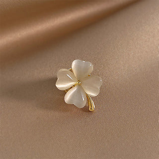 Fashion Brooch Set Flower Bow Brooches for Women Metal Anti-glare Lapel Pin Fixed Clothes Pins Sweater Coat Clothing Accessories alodia store