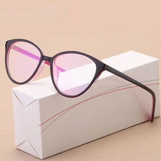 Fashion Women Cat Eye Eyeglasses Men Myopia Optical Glasse Frame Eye Glasses Computer Transparent Clear Frame Oculos Alodia Store