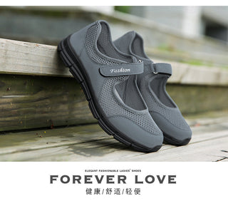 Ultra Light Mesh Flat Shoes For Women alodia store