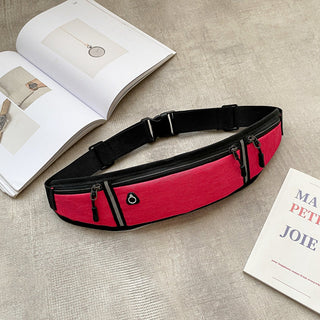 Professional Running Waist Bag Sports Belt Pouch Mobile Phone Case Men Women Hidden Pouch Gym SportsBags Running Belt Waist Pack Alodia Store