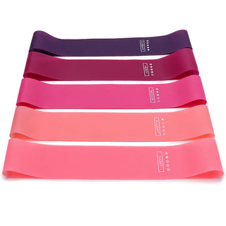 Portable Fitness Workout Equipment Rubber Resistance Bands Yoga Gym Elastic Gum Strength Pilates Crossfit Women Weight Sports Alodia Store