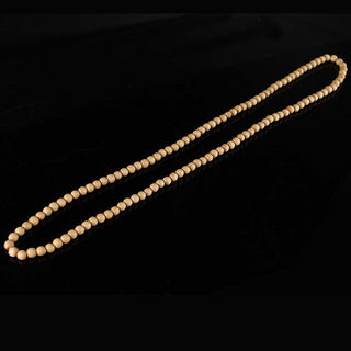 Hip Hop Wood Beads Chain Necklace For Man Men's Rock Style Wooden Long Chain For DIY Jewelry Making Accessories Male Party Gift Alodia Store