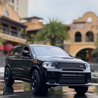 Dodge Durango SUV Alloy Car Model Diecast Metal Toy Vehicles Car Model High Simulation Sound Light Collection Kids Toy Gift Alodia Store