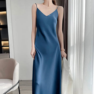 Sleeveless V-Neck Nightgowns Alodia Store
