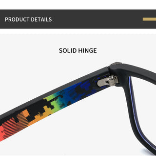 Fashion Anti Blue Light Glasses Frame For Men Women Clear Lens Computer Gaming Eyeglasses Square Eyewear Anti-UV Optical Frame alodia store